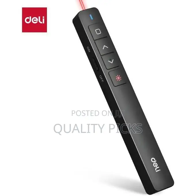 Deli Laser Pointer Laser Presenter Wireless USB Laser Pen