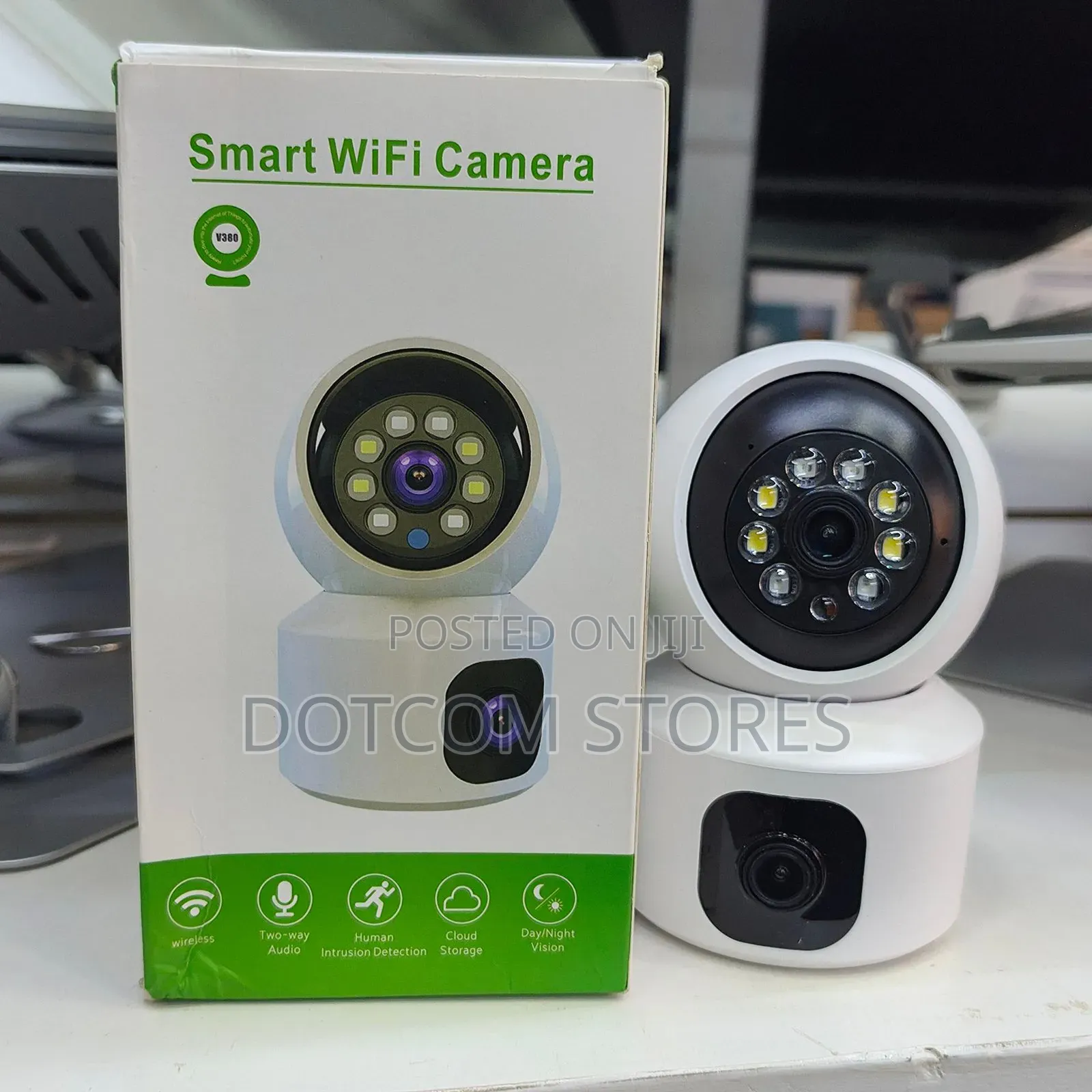 V380 Pro Smart WiFi Dual Lens Indoor Security Camera