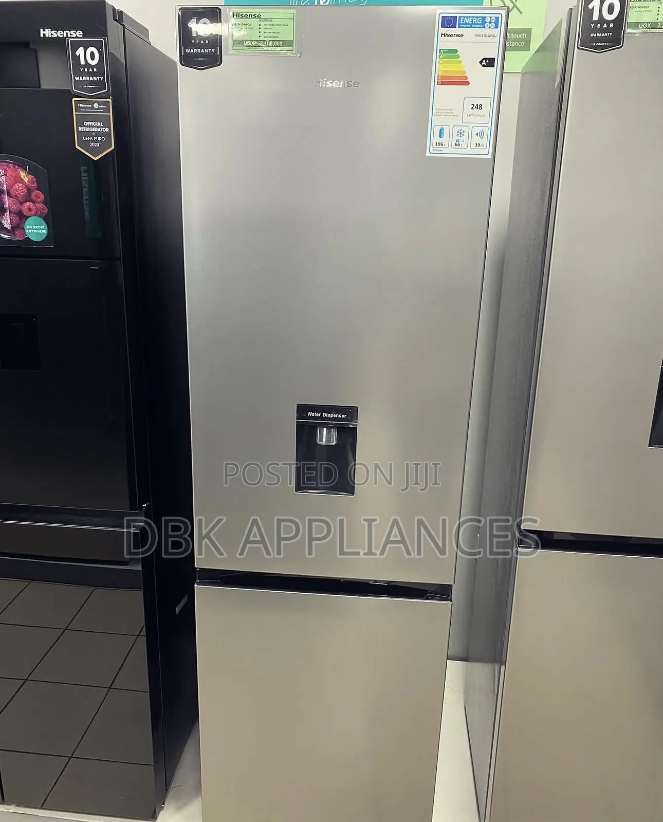 Hisense 341l Refrigerator With a Dispenser Original