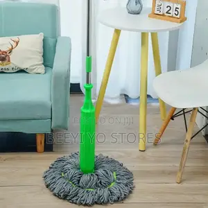 Spin Mop Replacement Head / Refill (Grey and Green).