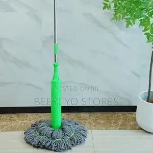 Spin Mop Replacement Head / Refill (Grey and Green).