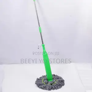 Spin Mop Replacement Head / Refill (Grey and Green).