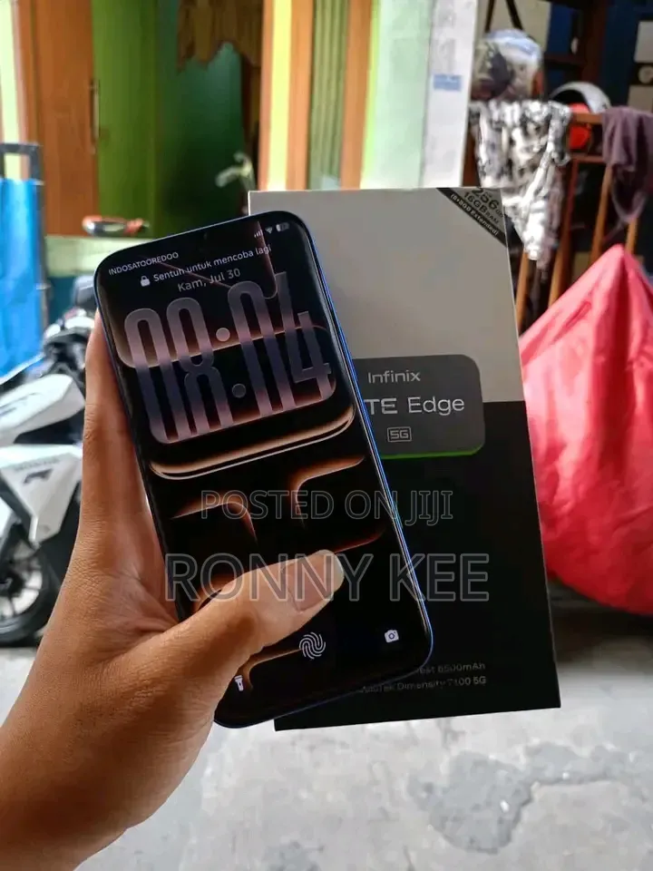 New Infinix Note Edge 256 GB Blue