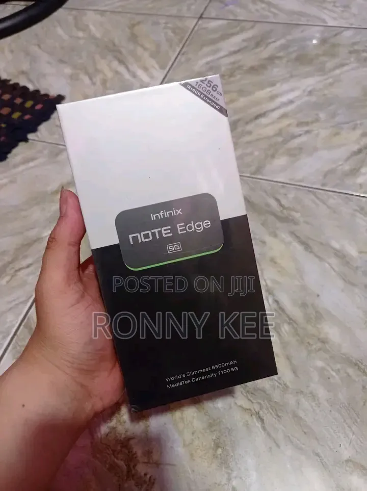 New Infinix Note Edge 256 GB Blue