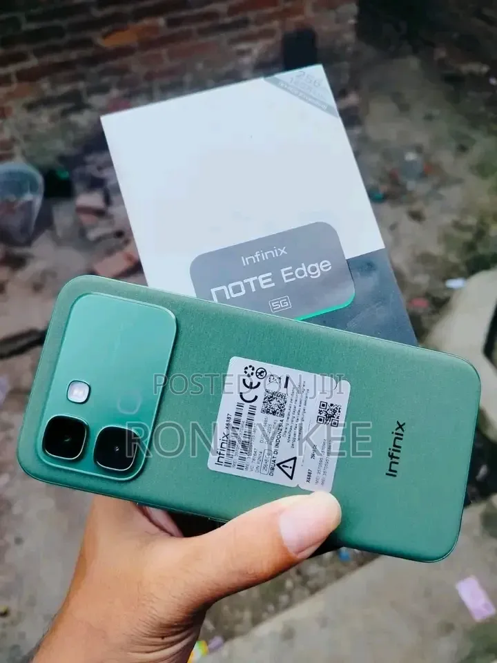 New Infinix Note Edge 256 GB Green
