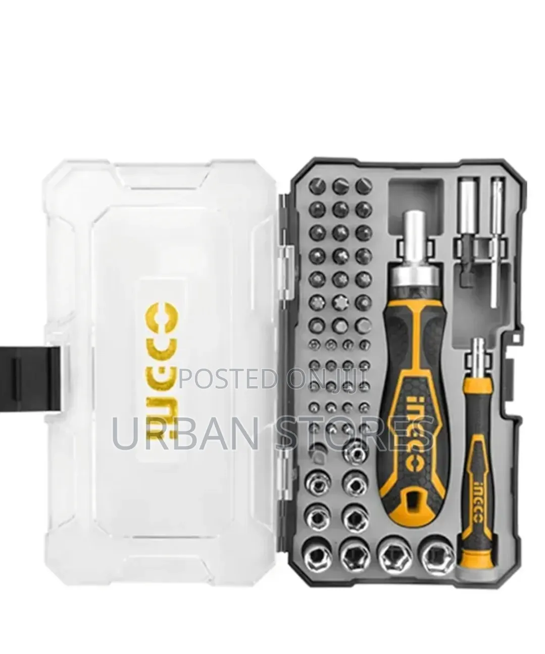 INGCO 55 PCS Screwdriver Set With Ratchet Handle