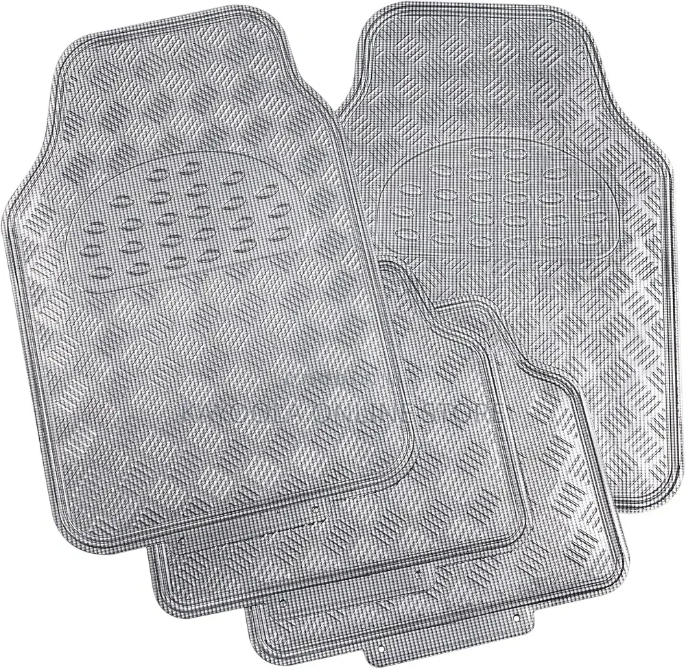 Aluminium Universal Car Floor Mat Set