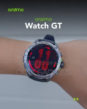 Oraimo Watch GT AMOLED GPS Bluetooth Calling Rugged Smartwatch