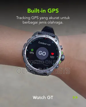 Oraimo Watch GT AMOLED GPS Bluetooth Calling Rugged Smartwatch