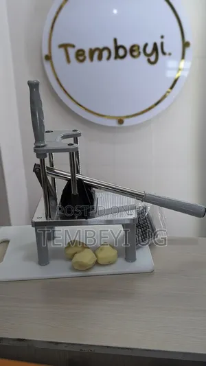 Stainless Steel Potato Chipper | French Fry Cutter With Lever