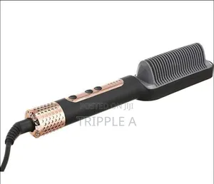 Raf R.406g Natural Hair Straightener Brush