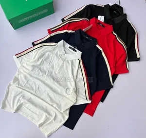 Various Striped Designs Polo T-Shirts