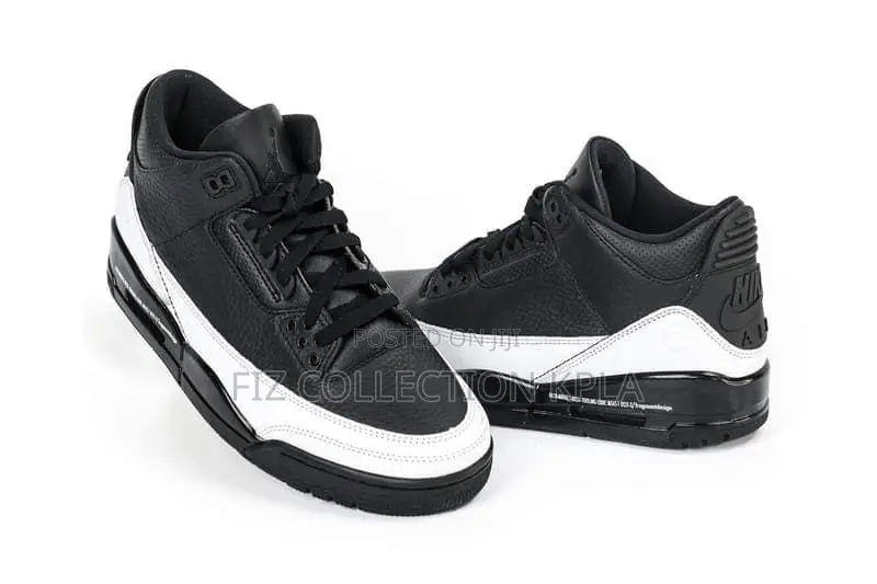 Nike Air Jordan 3 Fragment Retro SP White Black Original
