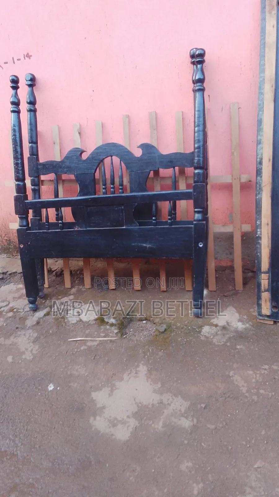 Used / Second Hand 4by6 Wooden Bed on Sale