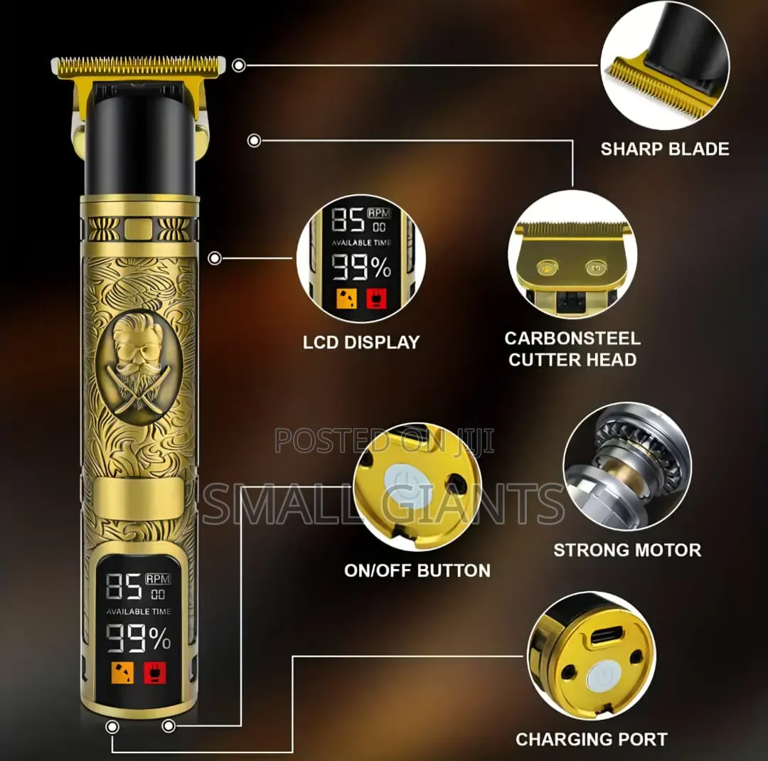 Digital Vintage T-9 Professional Hair Trimmer
