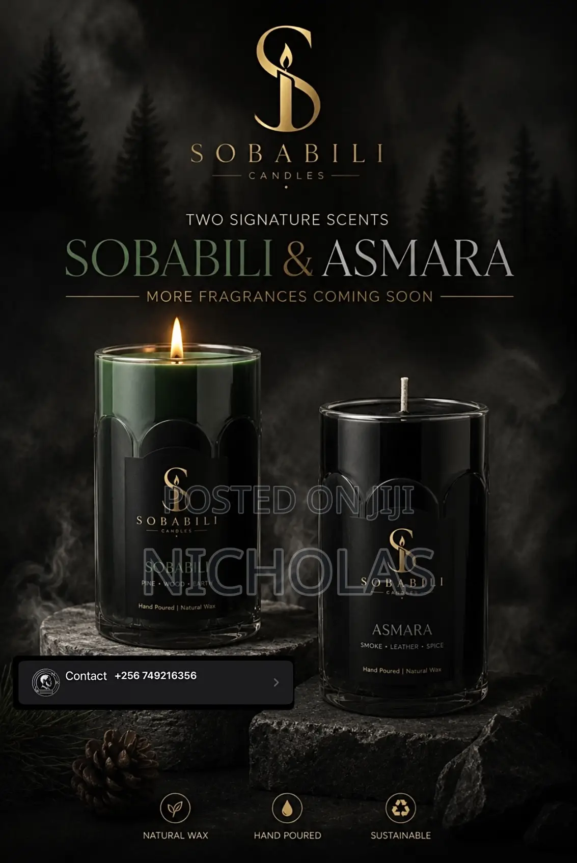 Sobabili Candle Luxury