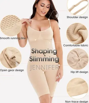 Seamless Full-Body Shaper Bodysuit