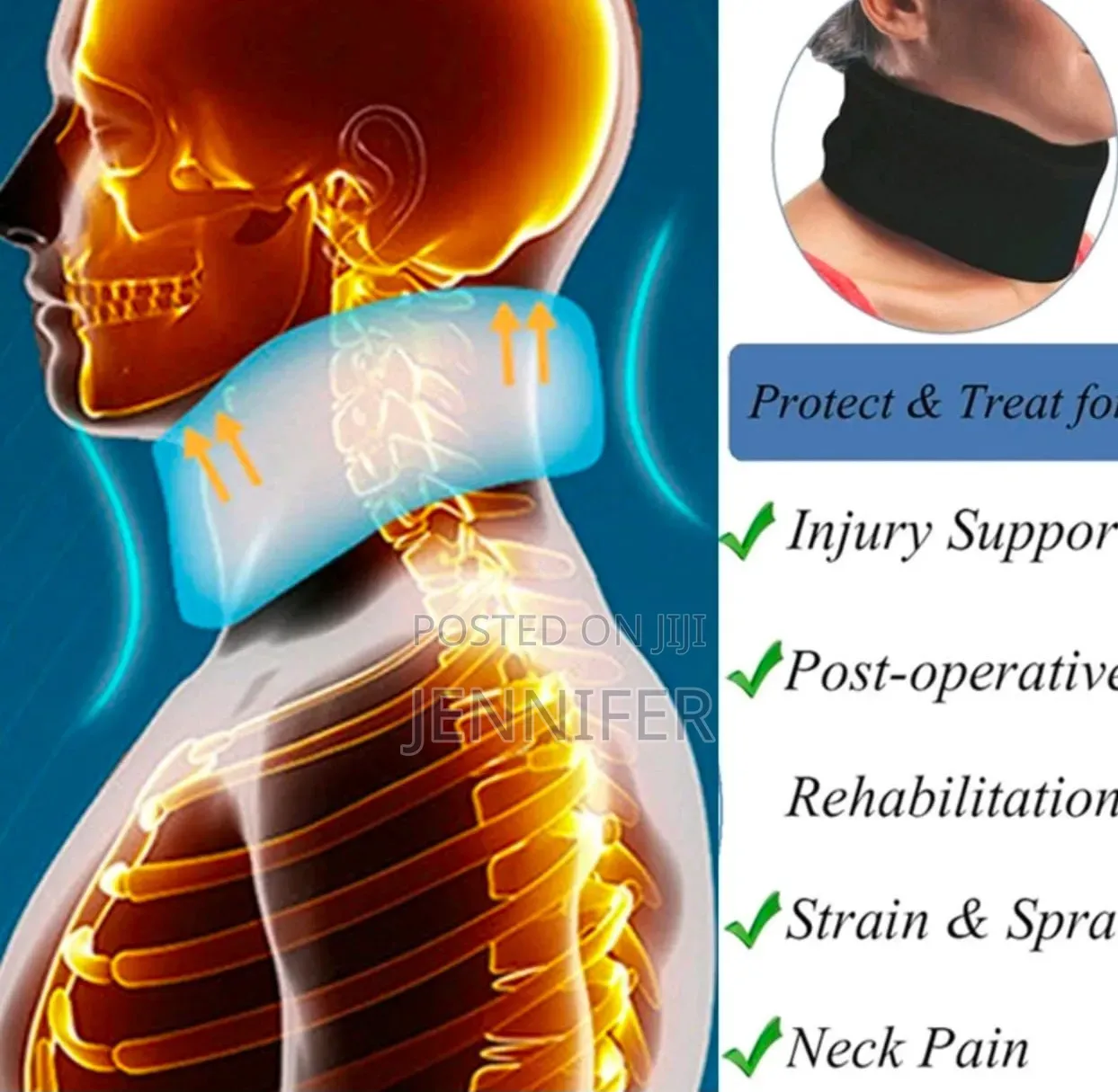 Adjustable Neck Brace Support