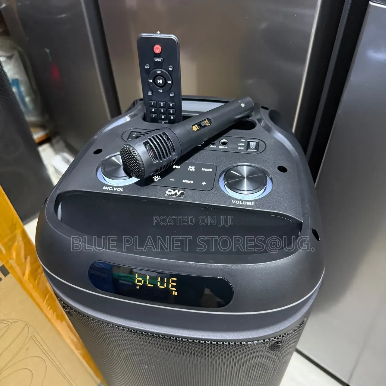 DIGIWAVE "8" Dual Rechargeable Speakers With a Microphone \\ DW-PS5019