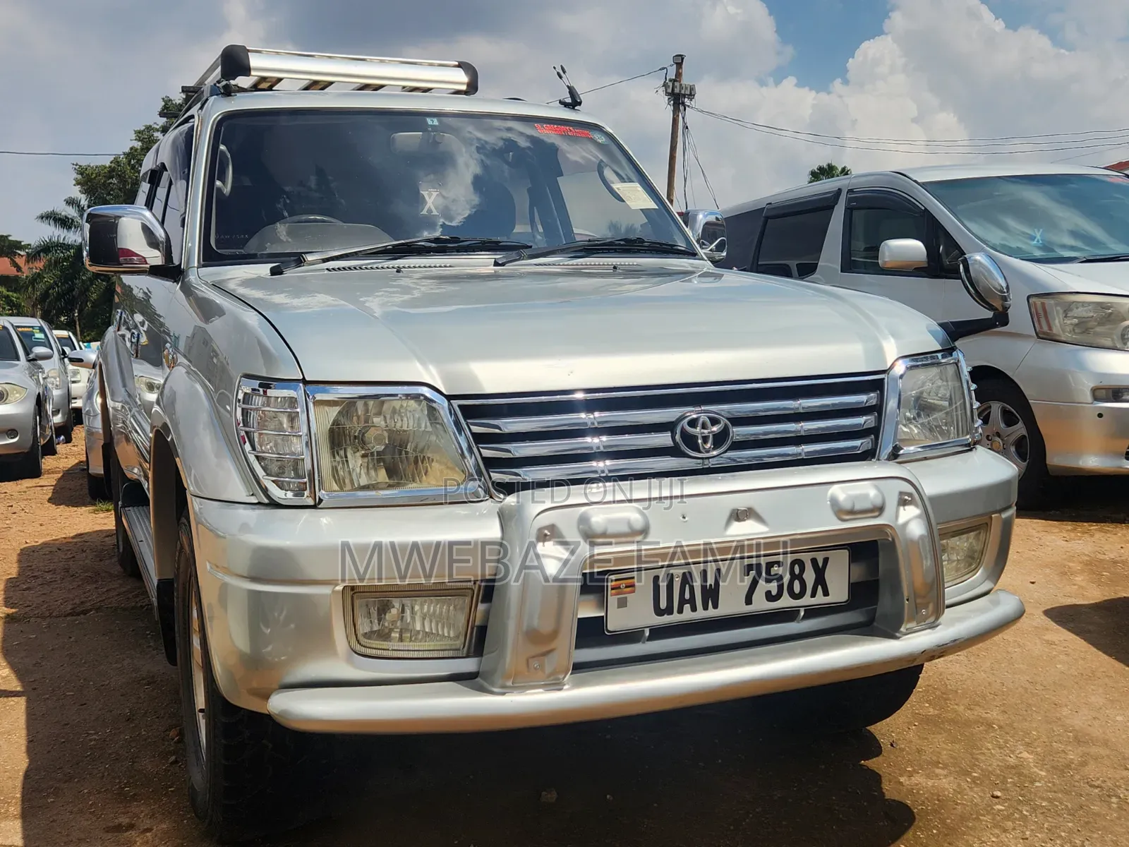 Toyota Land Cruiser Prado 2002 Silver