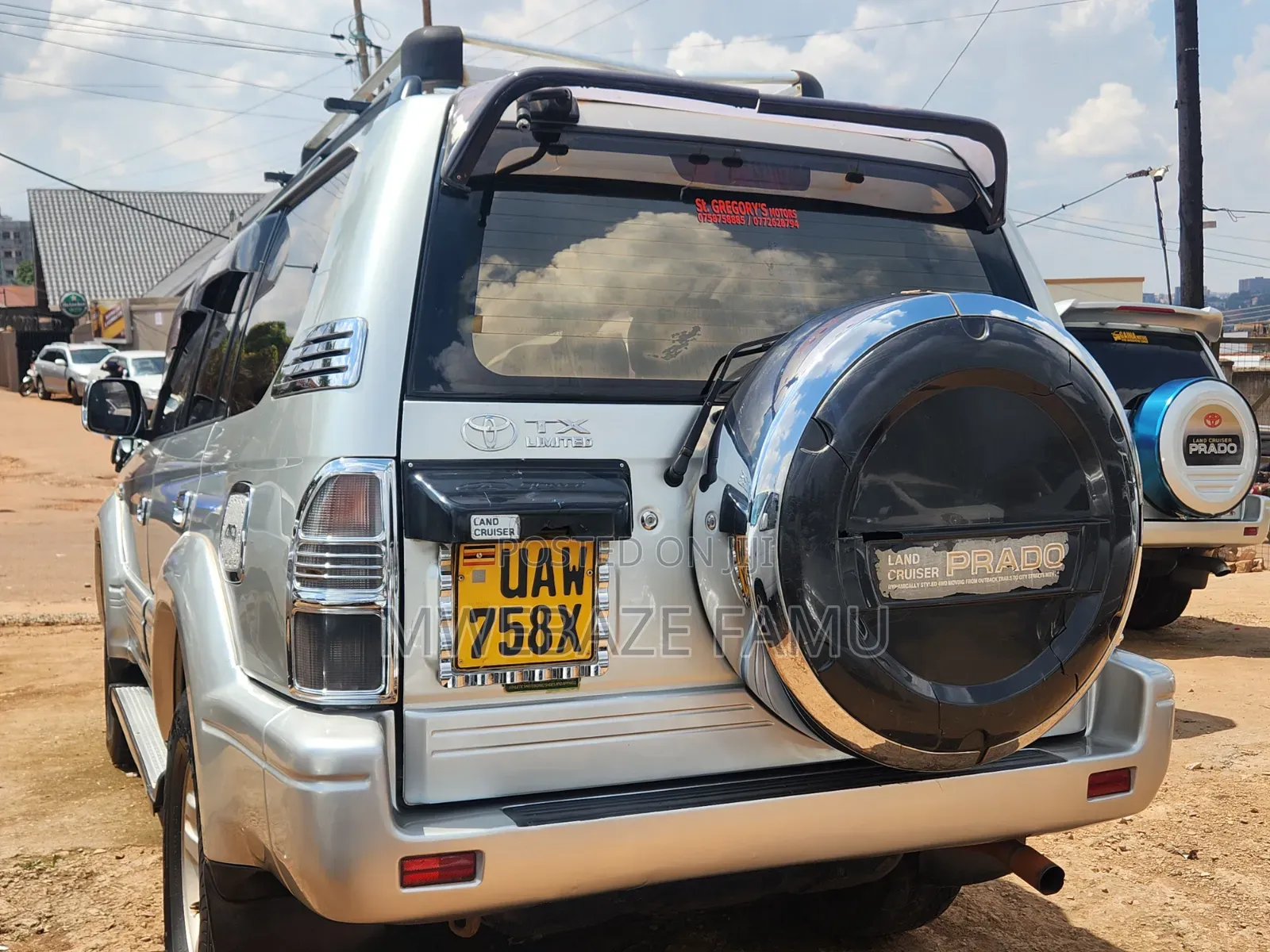 Toyota Land Cruiser Prado 2002 Silver