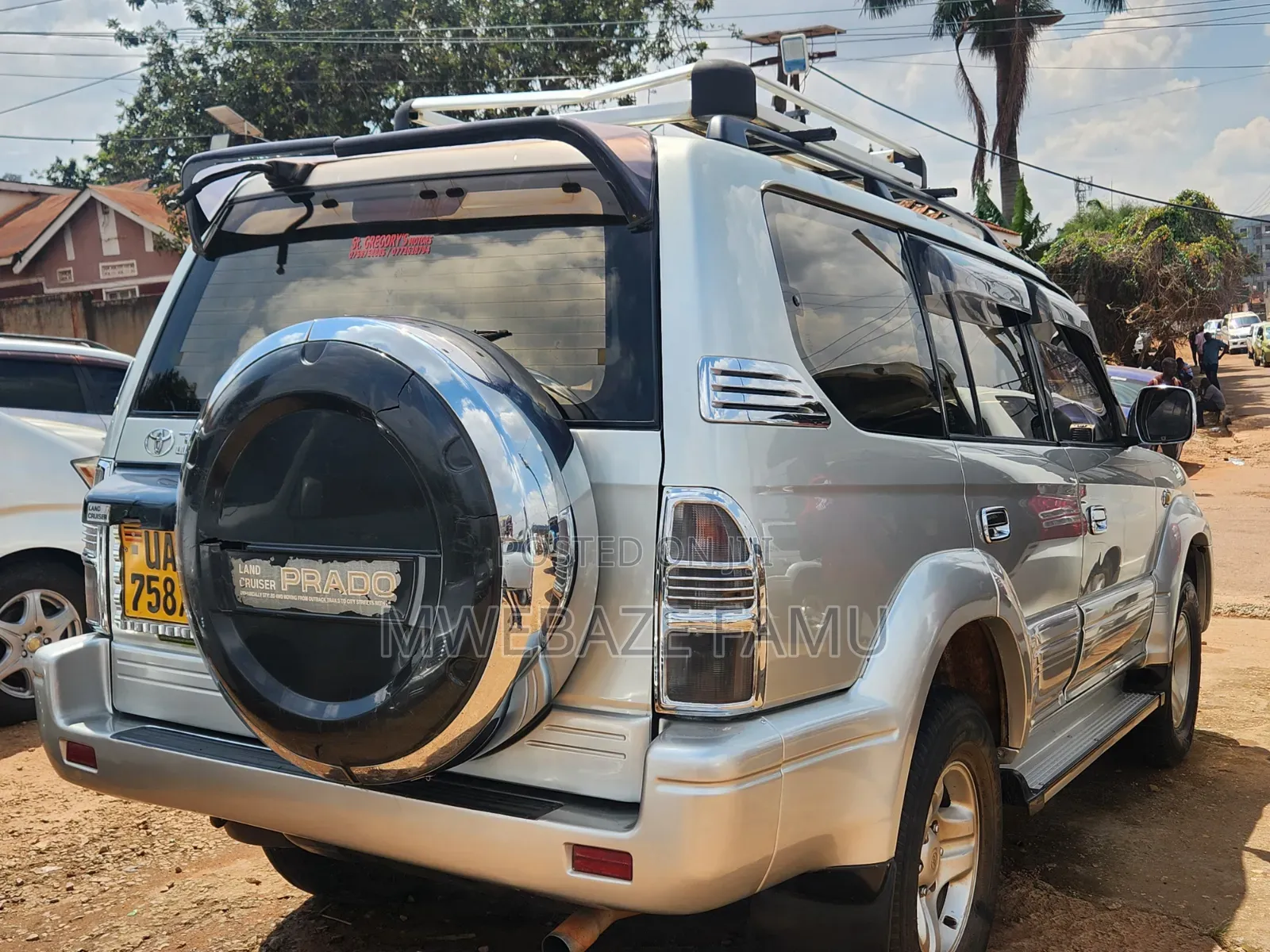 Toyota Land Cruiser Prado 2002 Silver