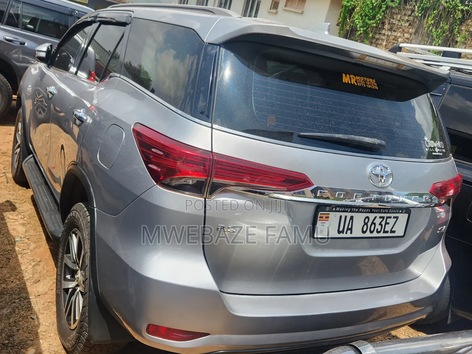 Toyota Fortuner 2015 Silver