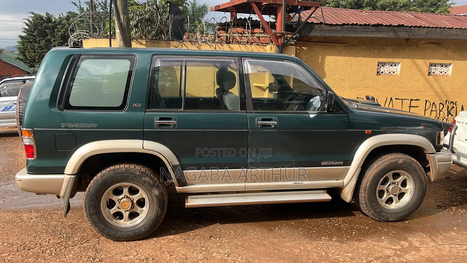 Isuzu Trooper 1996 Gray