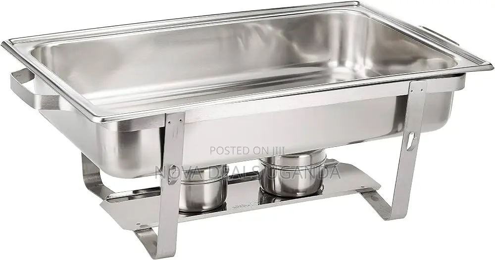 Double Chafing Dish Food Warmer, 4.5 Liter X 2