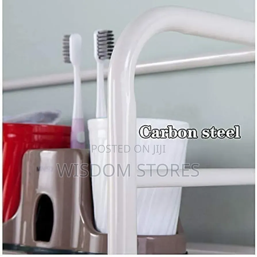 3-Layer Washing Machine Storage Rack