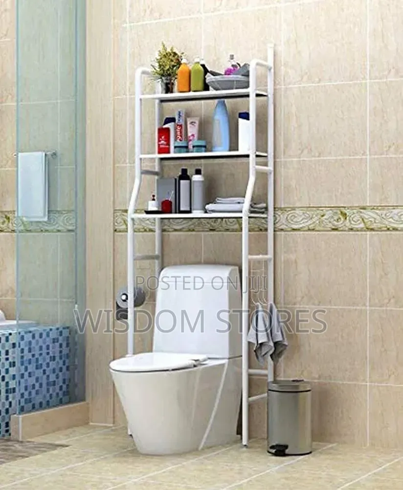 3-Layer Washing Machine Storage Rack