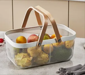 Stakable Mesh Storage Baskets