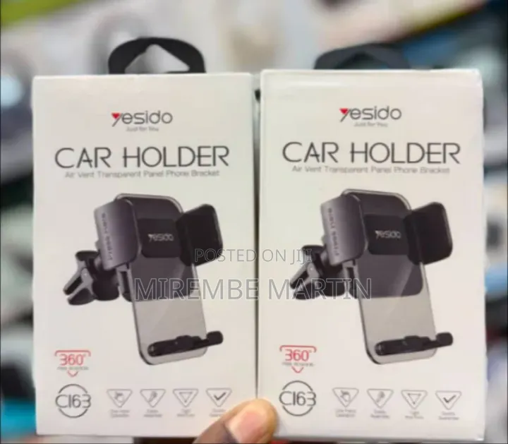 C163 Air Vent Spring Clip Phone Holder