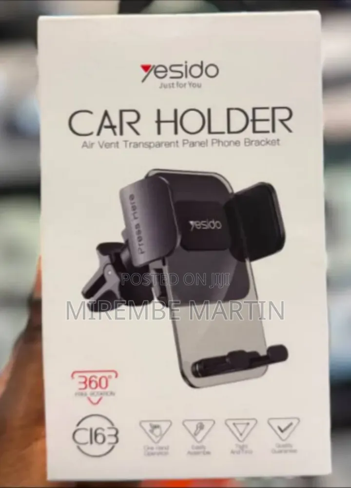 C163 Air Vent Spring Clip Phone Holder