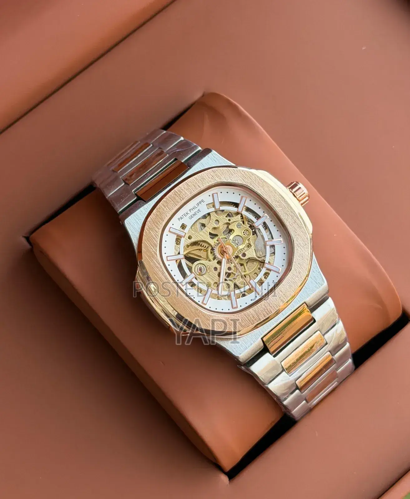 Patek Philippe Automatic Mens Watch, Two-Tone