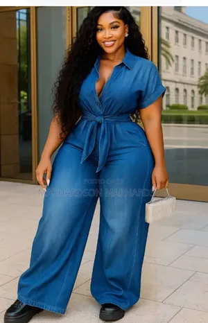 Denim Jumpsuit Ladies