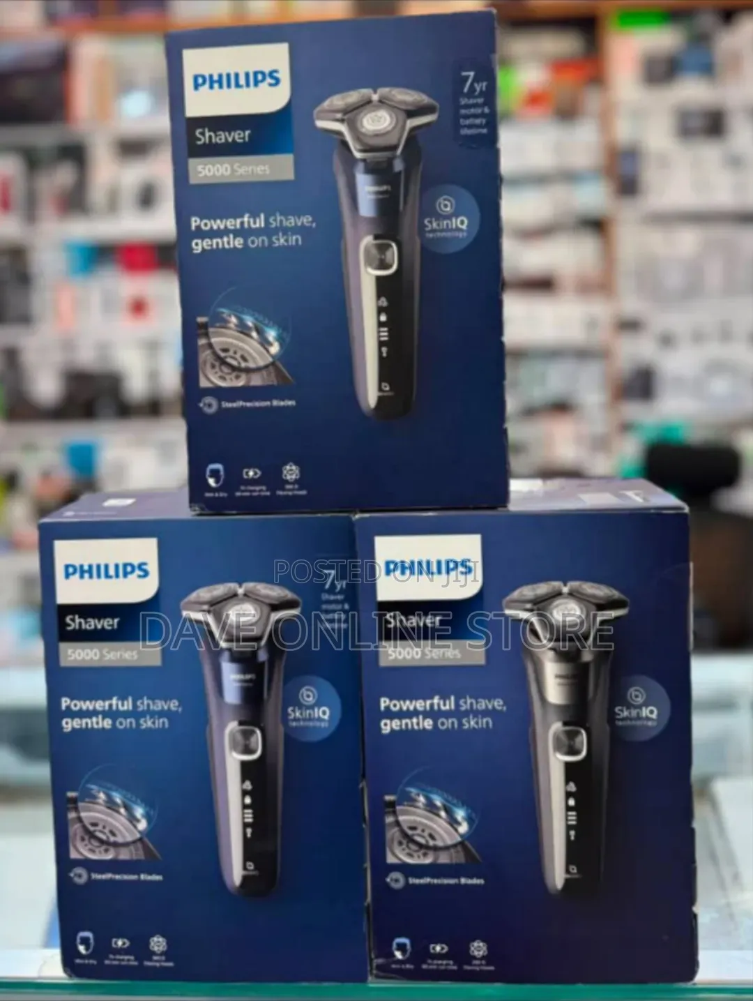 PHILIPS Series 5000 S5885/10 Wet and Dry Rotary Shaver