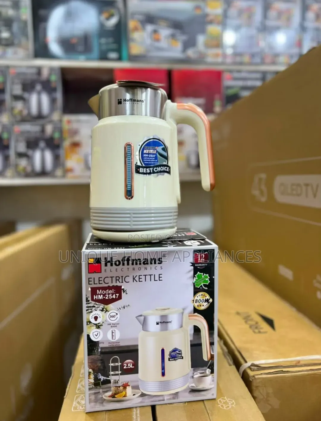 Hoffmans Milk Kettle