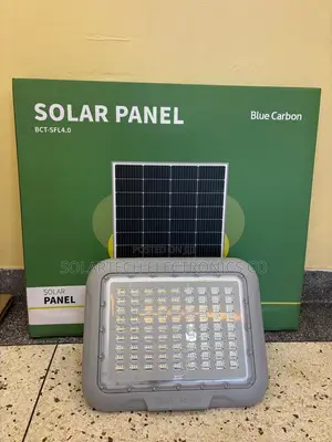 Blue Carbon 500W Powerful LED Solar Flood Light With LiFePO4 Battery