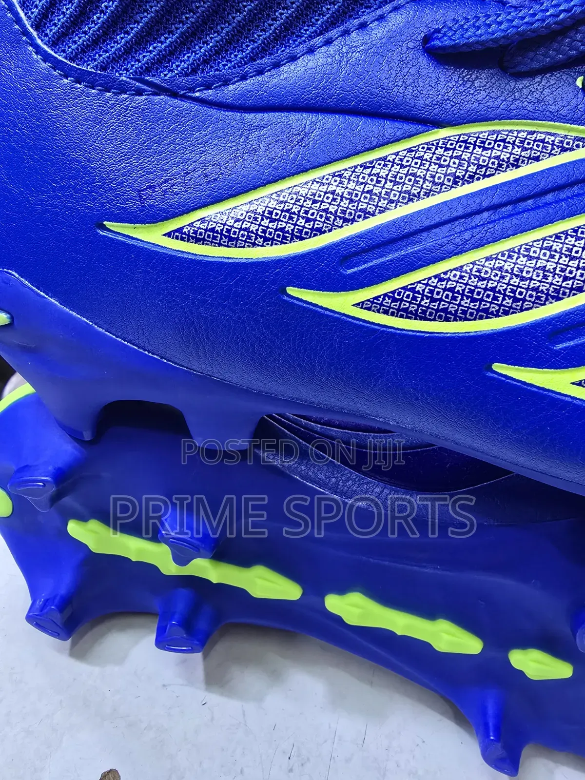 Adidas Soccer Shoes Blue