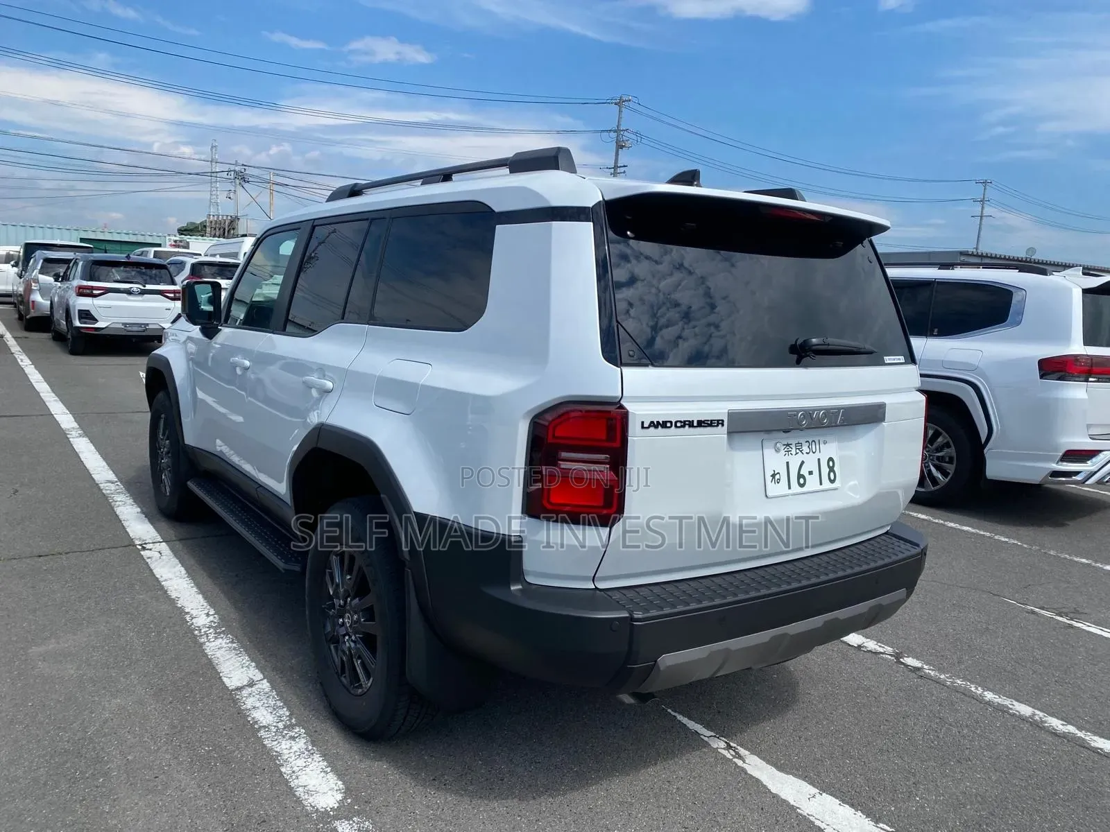 New Toyota Land Cruiser Prado 2025 White
