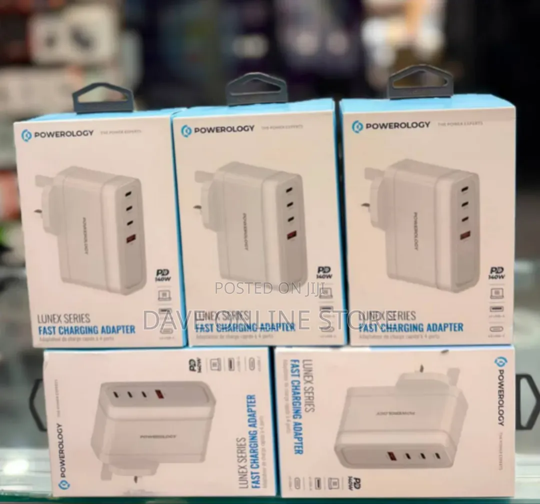 Powerology Lunex Series Fast Charging Adapter