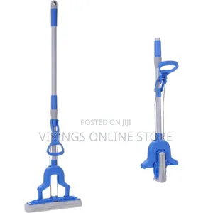27 Cm PVA Flat Sponge Mop for Floor Cleaning, Stainless Steel