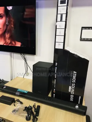 HS512 Hisense 5.1.2 Atmos Wireless Soundbar and Sub Woofer at Discount
