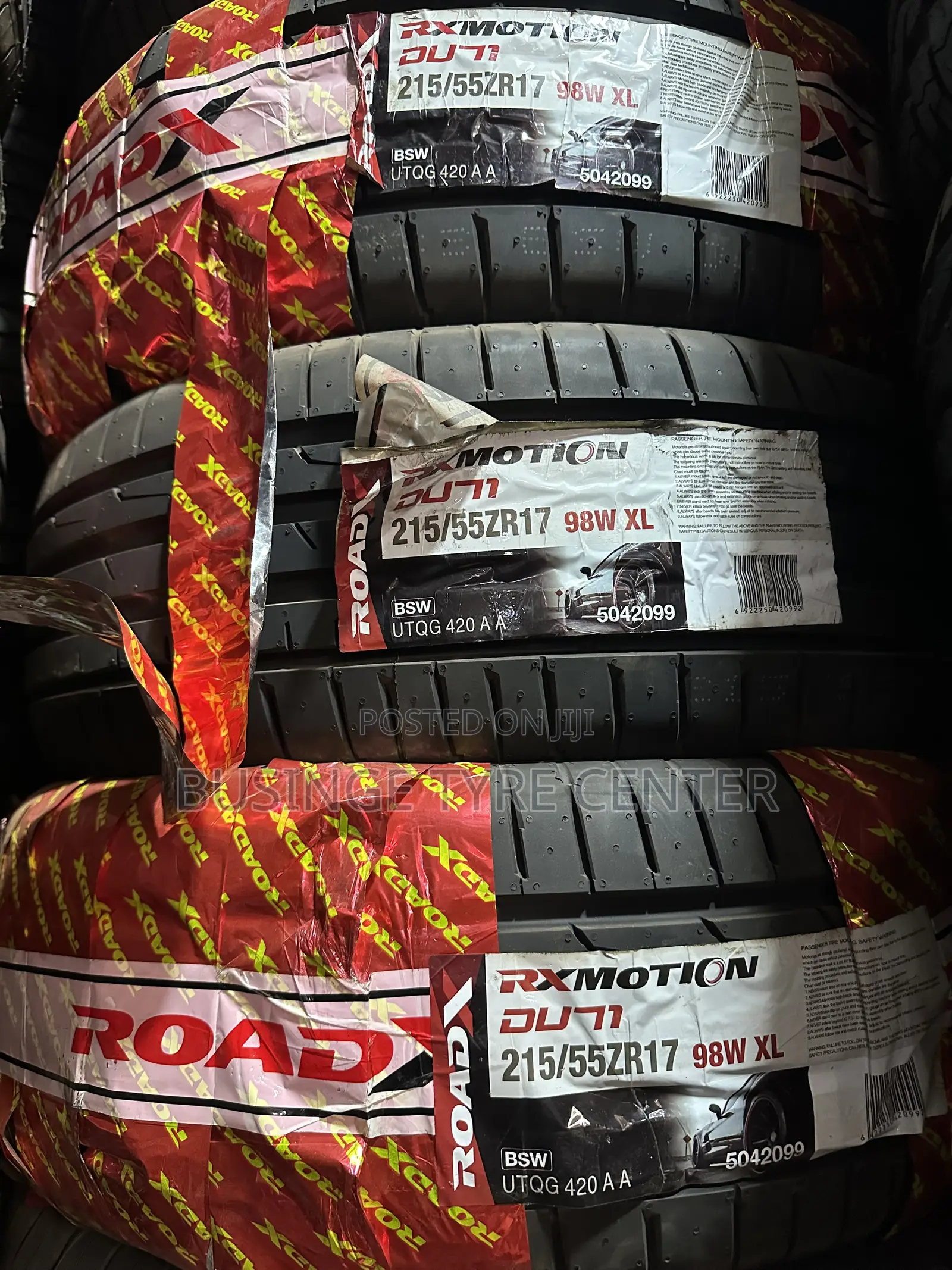 215/55r17 Roadex Tires Available in Highway Design