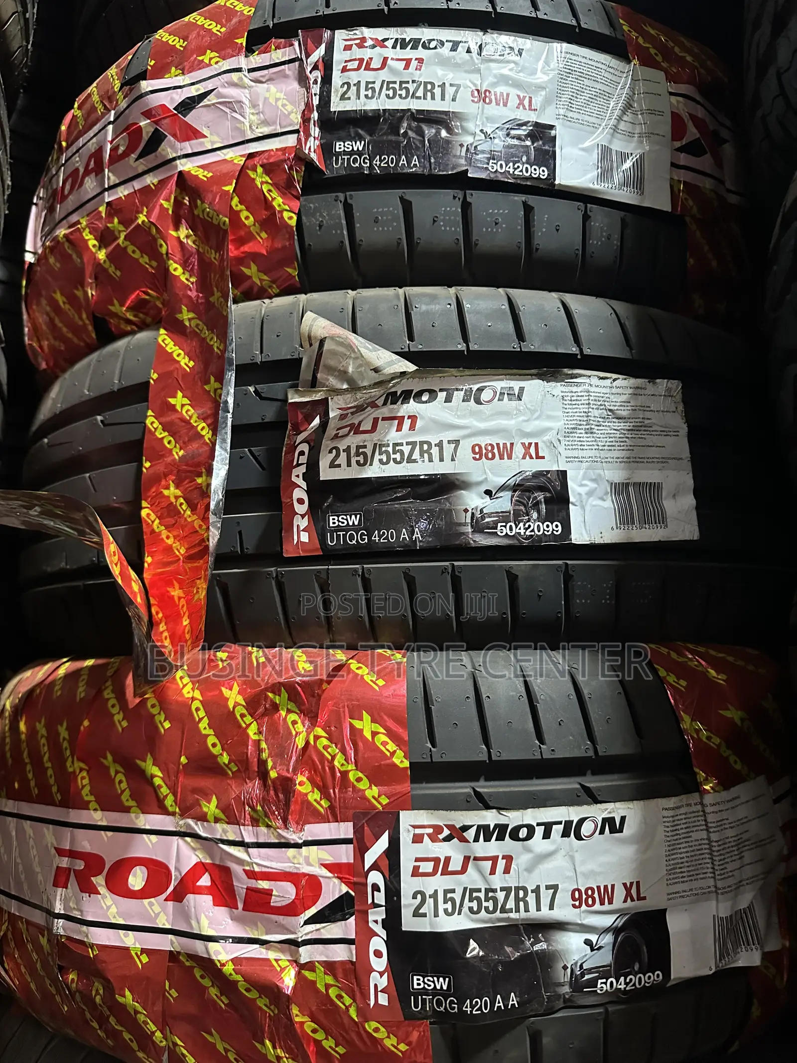 215/55r17 Roadex Tires Available in Highway Design