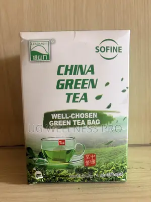 China Green Tea Well-Chosen 25 Tea Bags for Detox Weight Loss Support