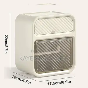 Waterproof Wall Mounted Toilet Paper Holder Bathroom Organizer