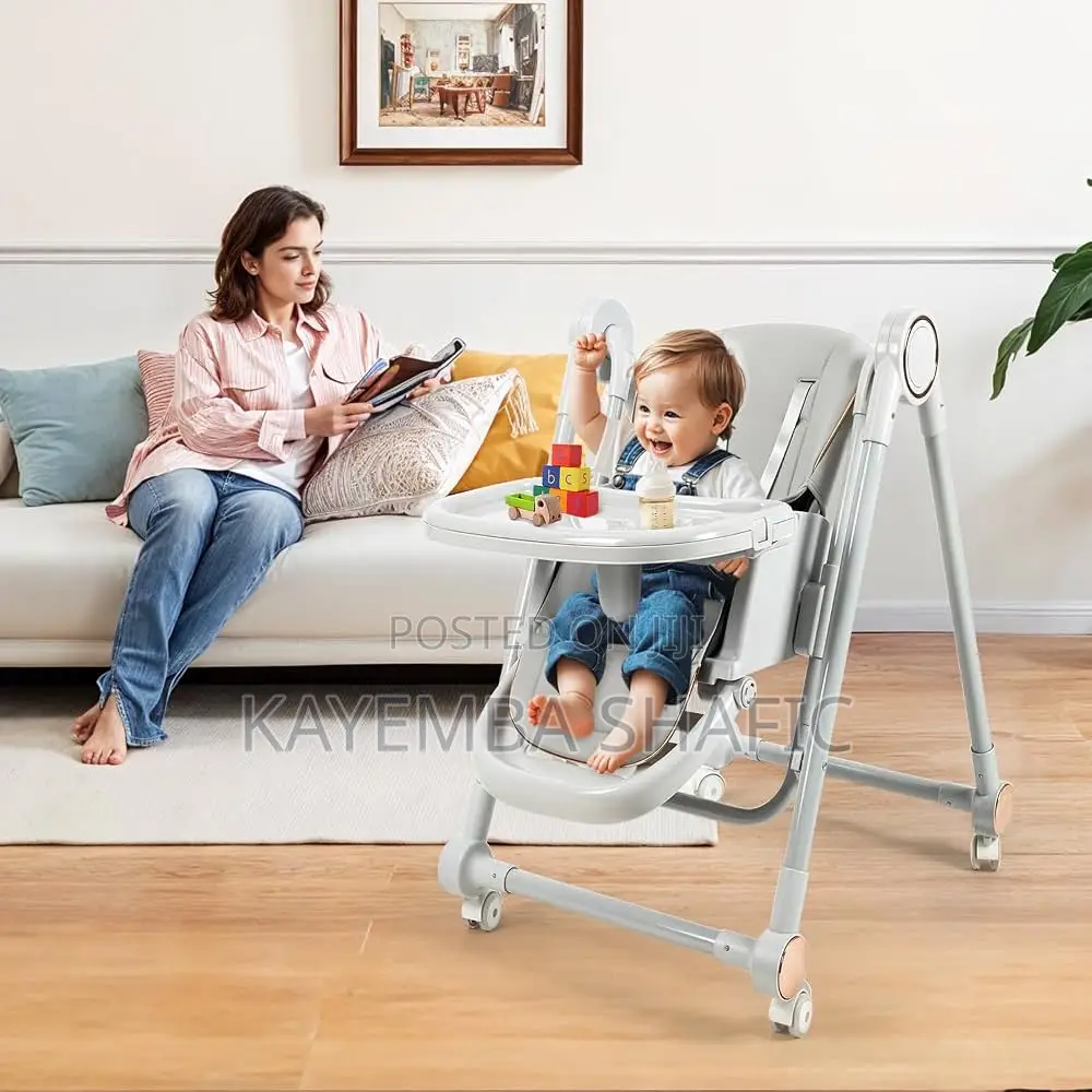Kidilo 3-in-1 Multifunctional Baby High Feeding Chair Swing