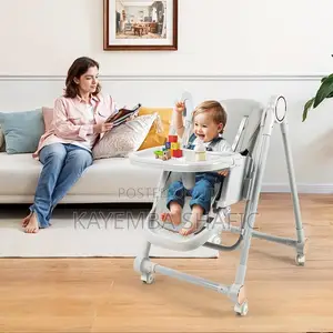 Kidilo 3-in-1 Multifunctional Baby High Feeding Chair Swing